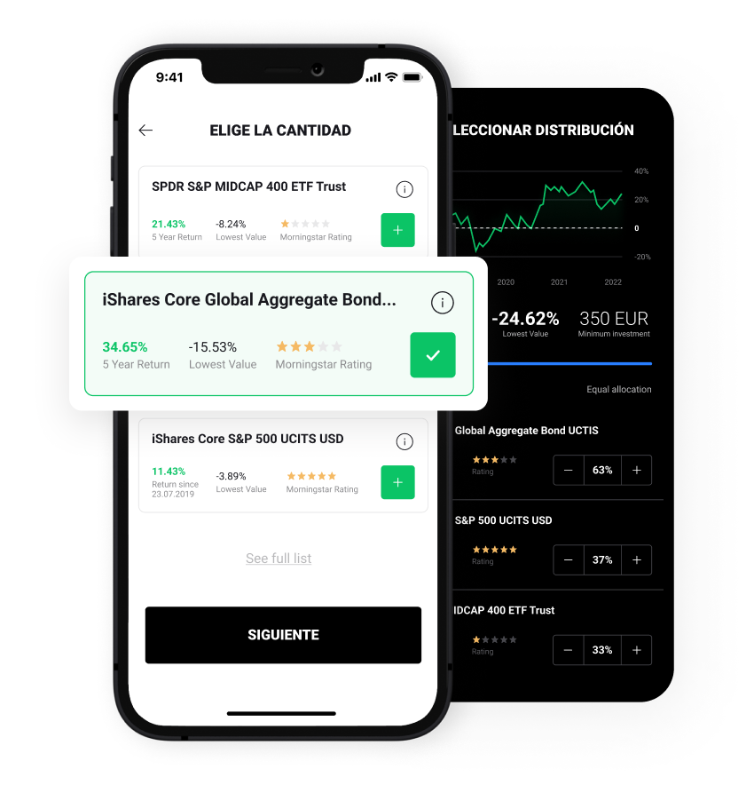 Planes de inversión XTB